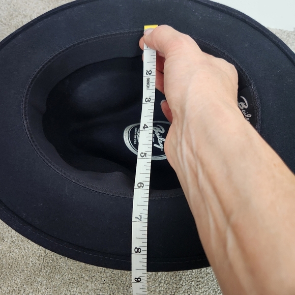 Classic Black Women's Fedora Hat - Picture 10 of 11